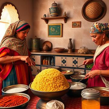 Couscous Marocain traditionnel: Un Voyage Culinaire Authentique