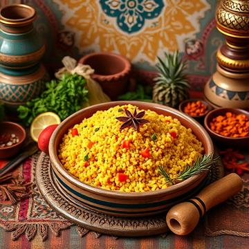 Couscous Marocain Traditionnel: Une Plongée dans la Tradition